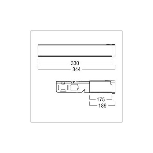 22171628 Zumtobel TECTON TE 500 BK Produktbild Additional View 1 L