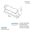 114317 Isoled 3 Phasen S1 Linear Verbinder stromführend, schwarz Produktbild Additional View 1 S