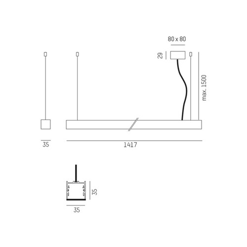 577-01204102906d Molto Luce RIDE PD HÄNGELEUCHTE schwarz LED Produktbild Additional View 1 L