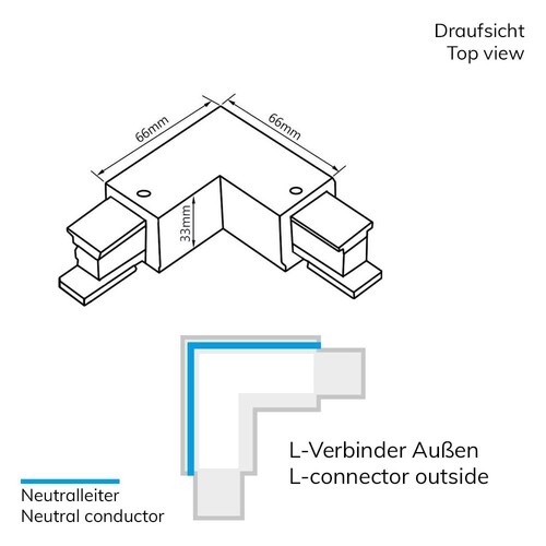 114319 Isoled 3 Phasen S1 L Verbinder N-Leiter Produktbild Additional View 1 L