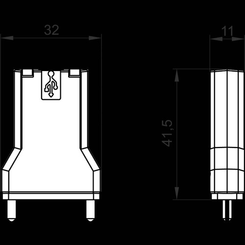 3KC9000-8TL73 Siemens ATC6 USB Frontschnittstelle Zubehör für ATC6300  Produktbild Additional View 1 L