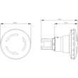 3SU1050-1JB20-0AA0 Siemens Not Halt Pilzdrucktaster, 22mm, rund, Metall, ho Produktbild Additional View 1 S