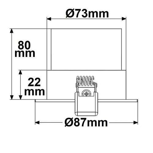 114985 Isoled Einbaurahmen Ion, rund Produktbild Additional View 1 L