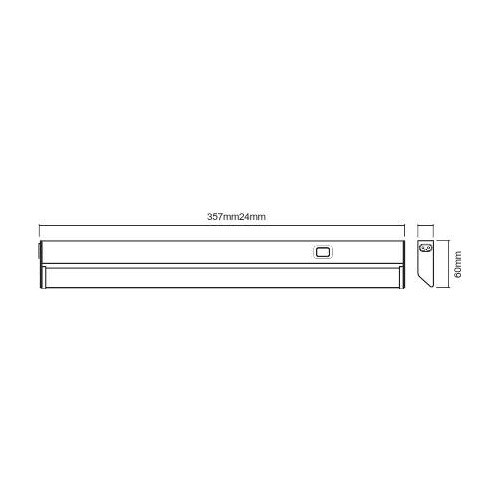 4058075268388 Ledvance LINEAR LED TURN 357MM 830 Produktbild Additional View 1 L