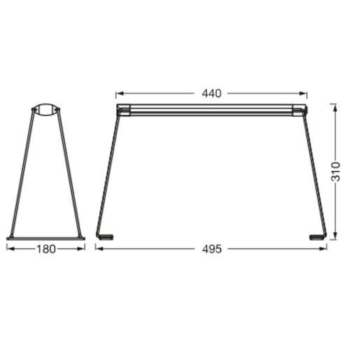 4058075576193 Ledvance INDOOR GARDEN LIGHT STAND 300 WT Produktbild Additional View 1 L