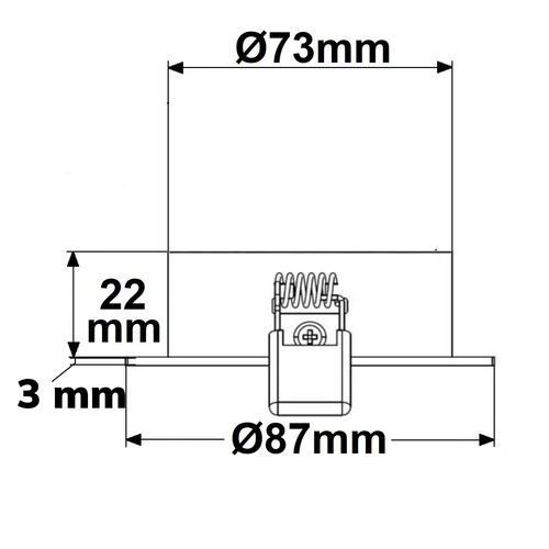 114984 Isoled Einbaurahmen Ion, rund Produktbild Additional View 1 L