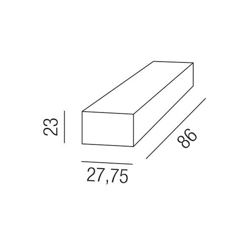 43LED/42N Leuchtwurm LED NETZTEIL 500mA für 1 3 LED Diode 2W L47,5xB27xH2 Produktbild Additional View 1 L