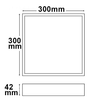 114679 Isoled LED Deckenleuchte PRO weiß, 30W Produktbild Additional View 2 S