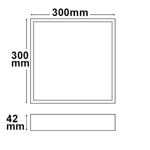 114679 Isoled LED Deckenleuchte PRO weiß, 30W Produktbild Additional View 2 L