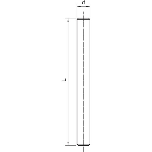 3141494 Obo TR M8 2M A4 Gewindestange M8x2000mm Edelstahl, rostfrei blank, na Produktbild Additional View 1 L