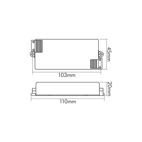 8990153510 Nobile EL 15W 350mA Konverter Produktbild Additional View 2 L