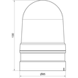 261.320.70 Werma LED Midi TwinFLASH 12/24VAC/DC gelb Produktbild Additional View 1 S