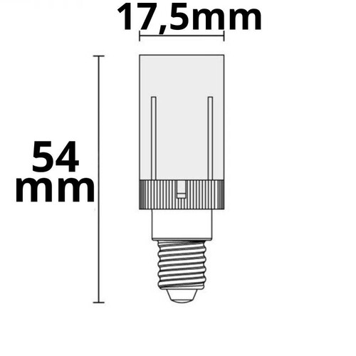 115254 Isoled E14 LED 32SMD, 3,5W, warmweiß Produktbild Additional View 1 L