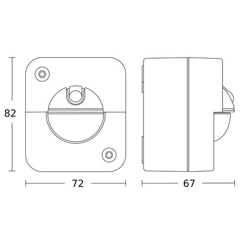 066048 Steinel SENSORSCHALTER IR 180 AP EASY Produktbild Additional View 1 L