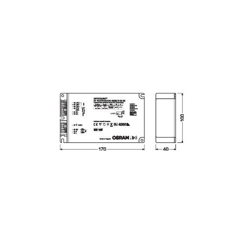 4062172053952  Osram OT 165/170...240/ 1A0 4DIMLT2 G2 CE OPTOTRONIC Produktbild Additional View 1 L