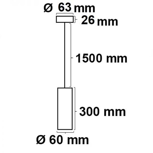 114217 Isoled Pendelleuchte 300 GU10, rund, schwarz Produktbild Additional View 1 L