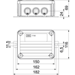 7205740 Obo T100ED 06A Kabelabzweigkasten für Funktionserhalt  Produktbild Additional View 1 S