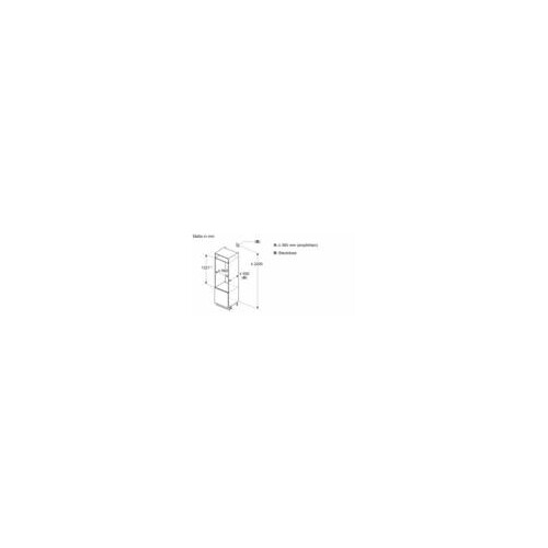 KIR41NSE0 Bosch Einbau-Kühlautomat 122.5 x 56 cm Schleppscharnier Produktbild Additional View 5 L
