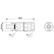 1386381 Phoenix PV-C3F-S 2,5-6mm² PV-Steckverbinder Sunclix (+) Buchse Produktbild Additional View 3 S