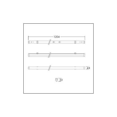 96635574 THORNeco EMMA VARIOFLEX 1200 4000 830/35/40 LED-Anbauleuchte Produktbild Additional View 1 L