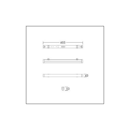 96635573 THORNeco EMMA VARIOFLEX 600 2000 830/35/40 LED-Anbauleuchte Produktbild Additional View 1 L