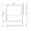 96635304 THORNeco LEO FLEX IP66 300W 830 PC LED-Fluter Produktbild Additional View 1 S