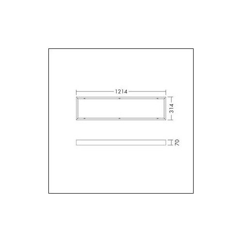 96635572 THORNeco THORNECO 12X3 SURFACE MOUNT BOX Aufputzmontagesatz Produktbild Additional View 1 L