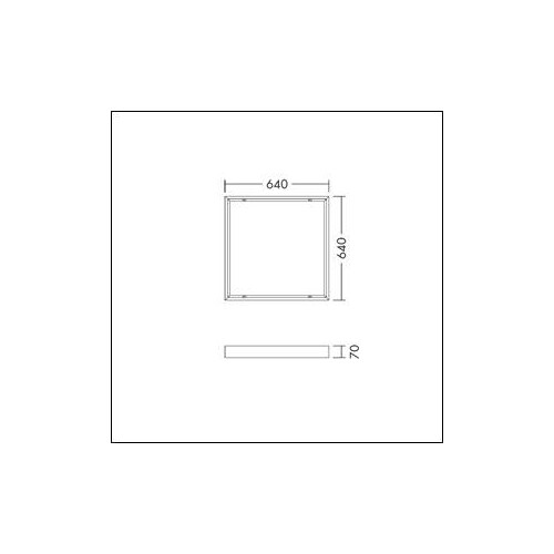 96635586 THORNeco THORNECO Q622 SURFACE MOUNT BOX Aufputzmontagesatz Produktbild Additional View 1 L