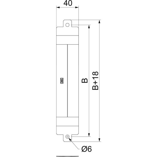 6049292 Obo SSE SSLB 200 FS Staubschutzelement und Stoßstellenleist Produktbild Additional View 1 L