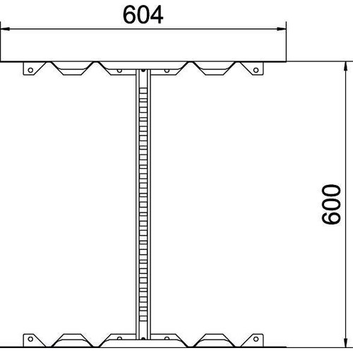 6225718 Obo LMFV 660 FS Multifunktionsverbinder für Kabelleiter Produktbild Additional View 1 L