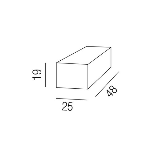 43LED/75-22 Leuchtwurm LED NETZTEIL ECO 700mAfür 1 LED Diode 3WL48xB25xH19mm Produktbild Additional View 1 L