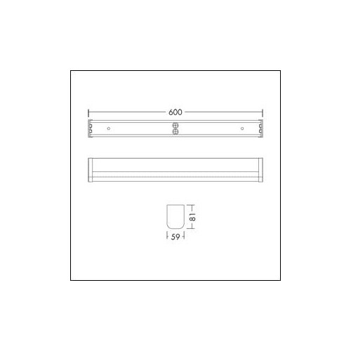 96635661 THORN ELSA VARIO FLEX 600 1200lm 930/35/40 Produktbild Additional View 1 L