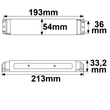 115525 Isoled LED PWM-Trafo 24V/DC 0-75W IP20 Push/DALI dimmbar Produktbild Additional View 1 S