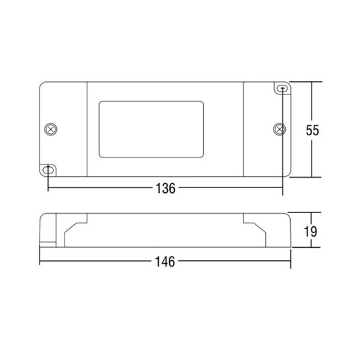 24-141126 Tecnico LED KONVERTER EFU DC 25W 24V DC weiß Produktbild Additional View 1 L