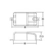 24-141130 Tecnico BULL/U KONVERTER 4W 350MA weiß Produktbild Additional View 1 S