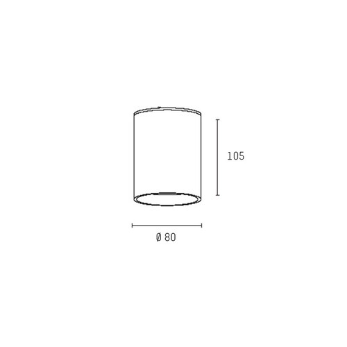 305-652530b Tecnico AEON ROUND DECKENAUFBAULEUCHTE schwarz LED Produktbild Additional View 1 L