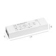 711-24302dt6 Tecnico DALI / PUSH LED KONVERTER 30W   2 KANAL weiß Produktbild Additional View 1 S