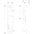 3ZY1212-2BA00 Siemens Geräteverbinder Typ 1, 7pol. B=22,5mm, zur elektr. Verb Produktbild Additional View 1 S