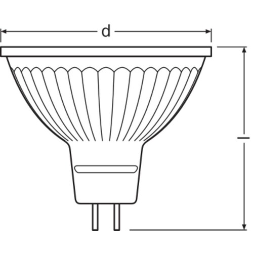 4058075796430 Osram LPPMR16D2036 3,6W/940 12V GU5.3 FS1 Produktbild Additional View 2 L