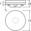 4058075433465 Osram LSGX5340120 4,9W/840 230V GX53 FS1 Produktbild Additional View 4 S