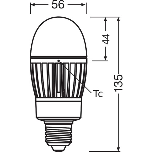 4058075765870 Osram HQLLED2000 14,5W/840 230V GL E27FS1 Produktbild Additional View 2 L