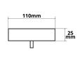 115220 Isoled Deckenbaldachin rund, schwarz Produktbild Additional View 1 S