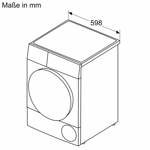 WTH83003 Bosch Wärmepumpentrockner 7kg Produktbild Additional View 7 L