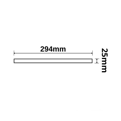 115889 Isoled LED Deckenleuchte Slim300 18W, weiß, Up&Down Durchm. 29,4 cm Produktbild Additional View 1 L