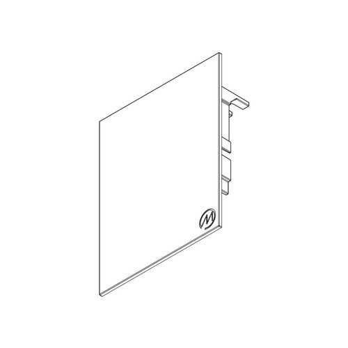 715-0178000000500 Molto Luce LOG 50 ZUBEHÖR ENDSTÜCK weiß Produktbild Additional View 1 L
