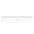 715-0702020019000 Molto Luce LOG 50 EINSATZ LICHTEINSATZ aluminium natur LE Produktbild Additional View 1 S