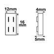 114868 Isoled Clip Verbinder Universal (max. 5A) Produktbild Additional View 1 S