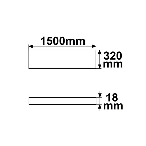 115899 Isoled Infrarot Panel PREMIUM Professional 400, 320x1500mm, 380W Produktbild Additional View 1 L