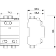 5094240 Obo V PV T1+2 1500 CombiController V PV Y Schaltung für PV Produktbild Additional View 1 S