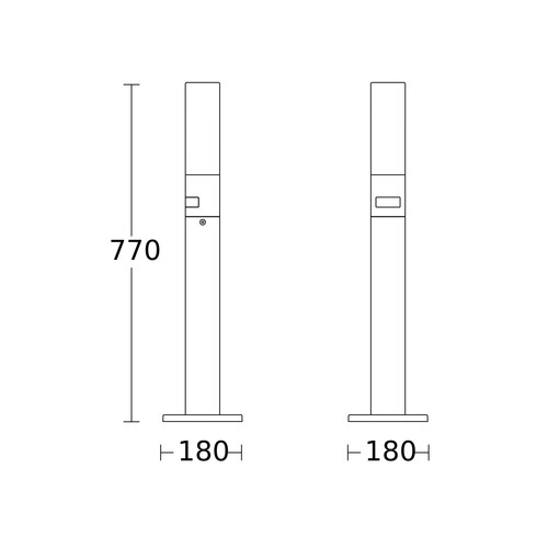 069476 Steinel LED AUSSENLEUCHTE GL 65 S Produktbild Additional View 1 L